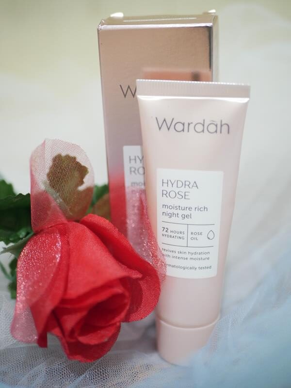 Wardah Hydra Rose Moisture Rich Night Gel 01​