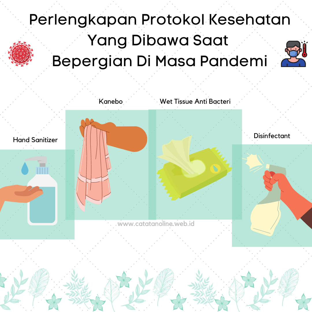 Perlengkapan Protokol Kesehatan Yang Dibawa Saat Bepergian