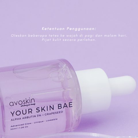 Avoskin Your Skin Bae Series Alpha Arbutin (Source : Avoskin)