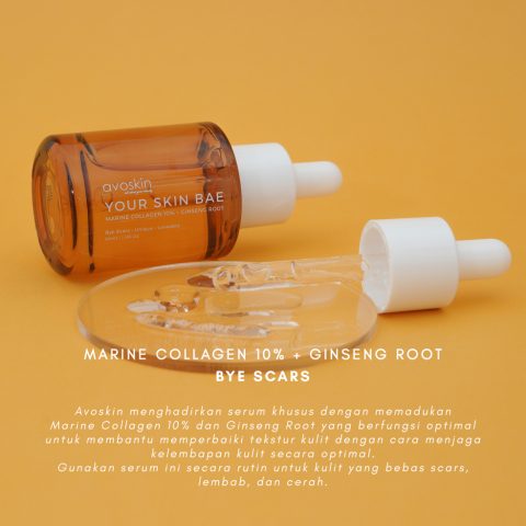 Avoskin MARINE COLLAGEN 10% + GINSENG ROOT (Source by Avoskin)