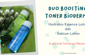 Duo Boosting Toner Bioderma, Kulit Terhidrasi Maksimal